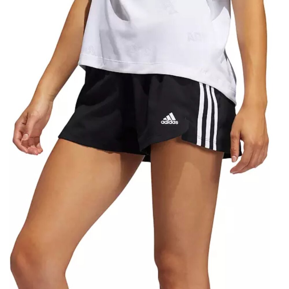 adidas Women's 3-Stripes Pacer Woven Shorts